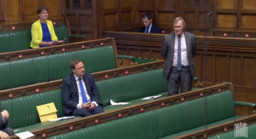 Sir David called for a debate on the reopening of places of worship